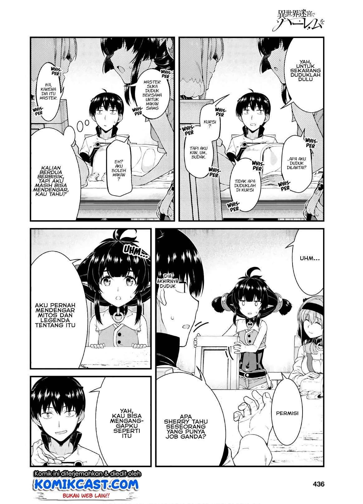 Isekai Meikyuu de Harem wo Chapter 38 Gambar 30