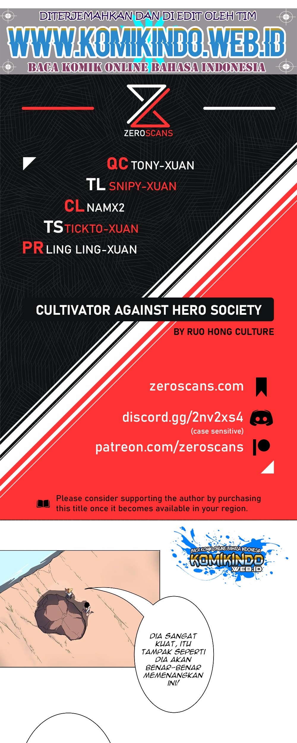 Baca Manhua Cultivator Against Hero Society Chapter 05 Gambar 2