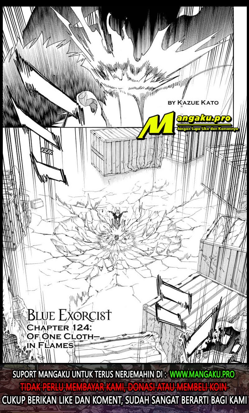 Baca Manga Ao no Exorcist Chapter 124.1 Gambar 2