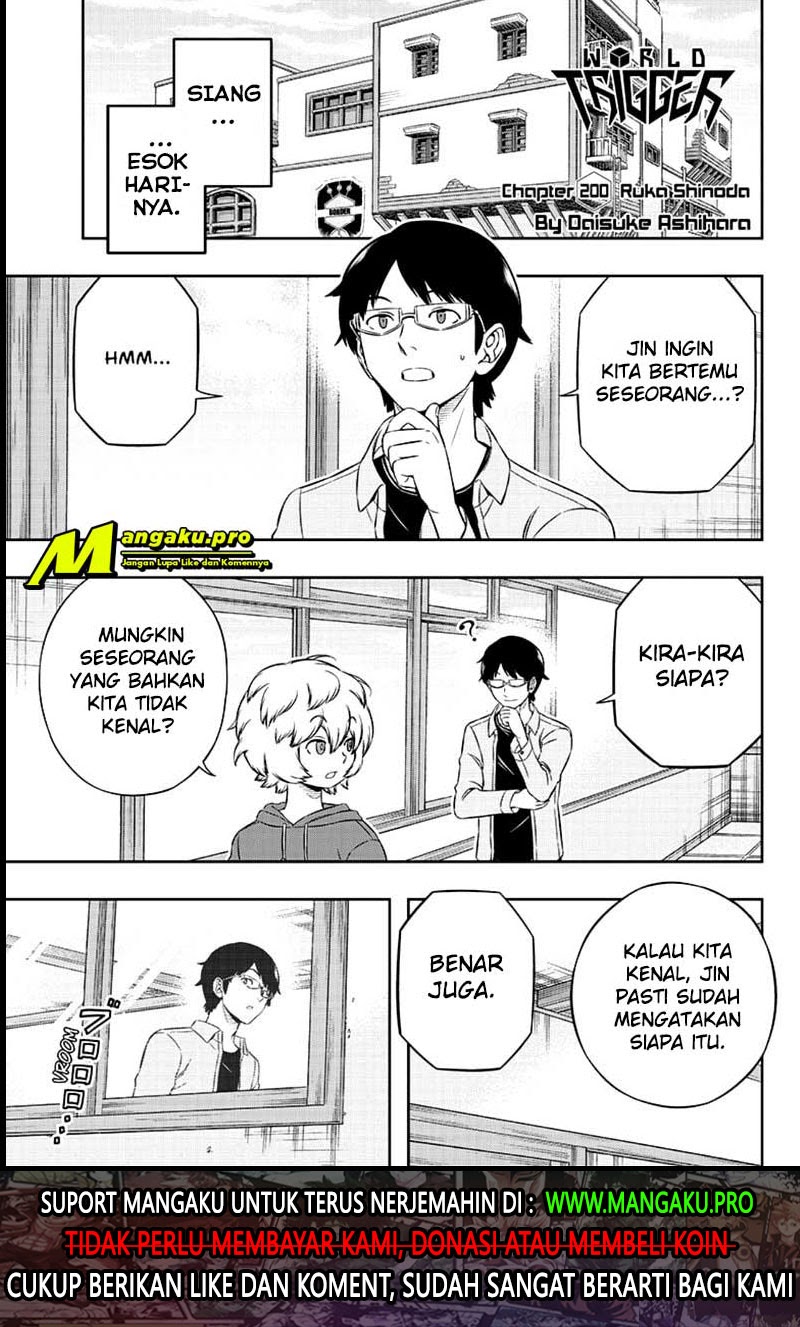 Baca Manga World Trigger Chapter 200 Gambar 2