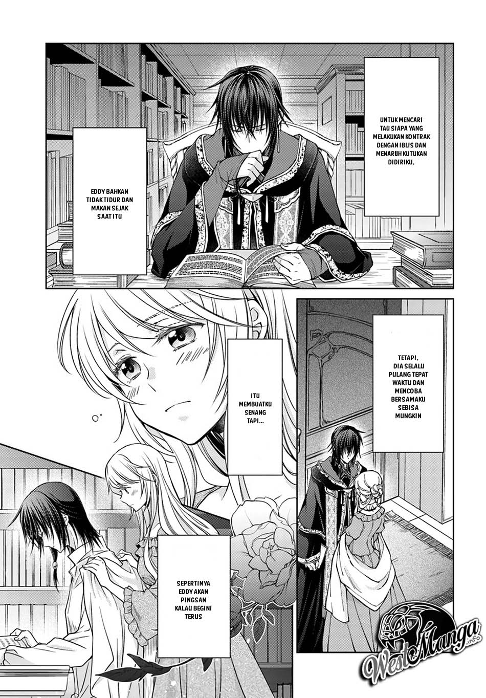 Mahoutsukai no Konyakusha Chapter 19.1 Gambar 5
