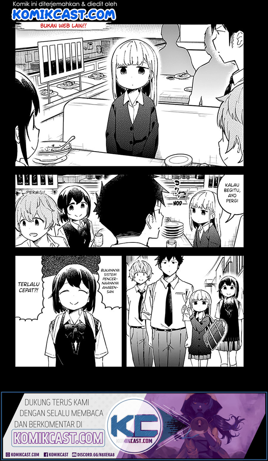 Aharen-san wa Hakarenai Chapter 52 Gambar 14