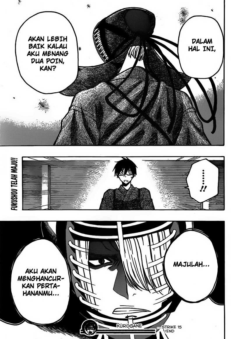 Kurogane Chapter 15 Gambar 19