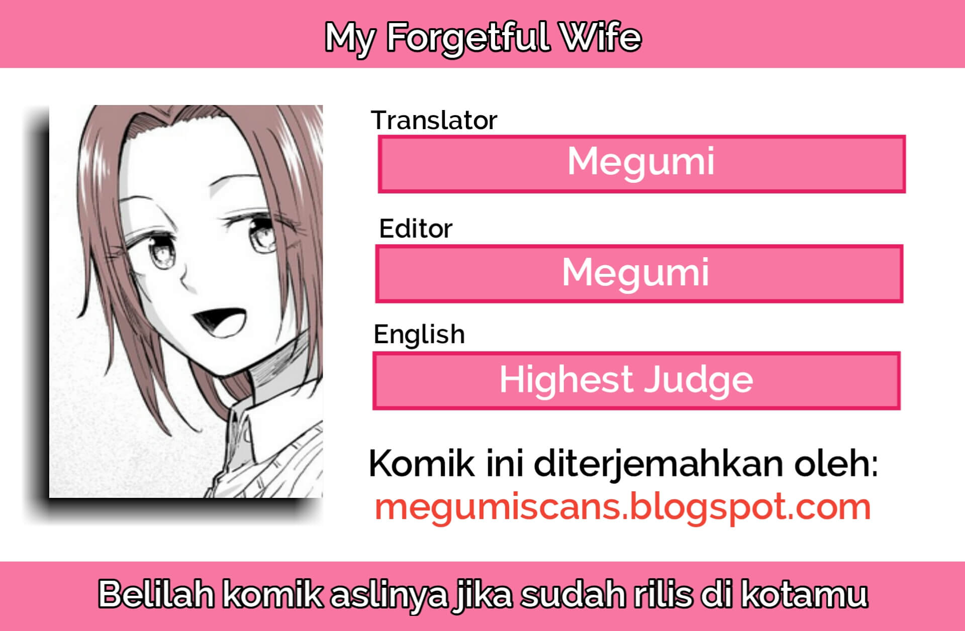 Baca Komik My Forgetful Wife Chapter 00 Gambar 1