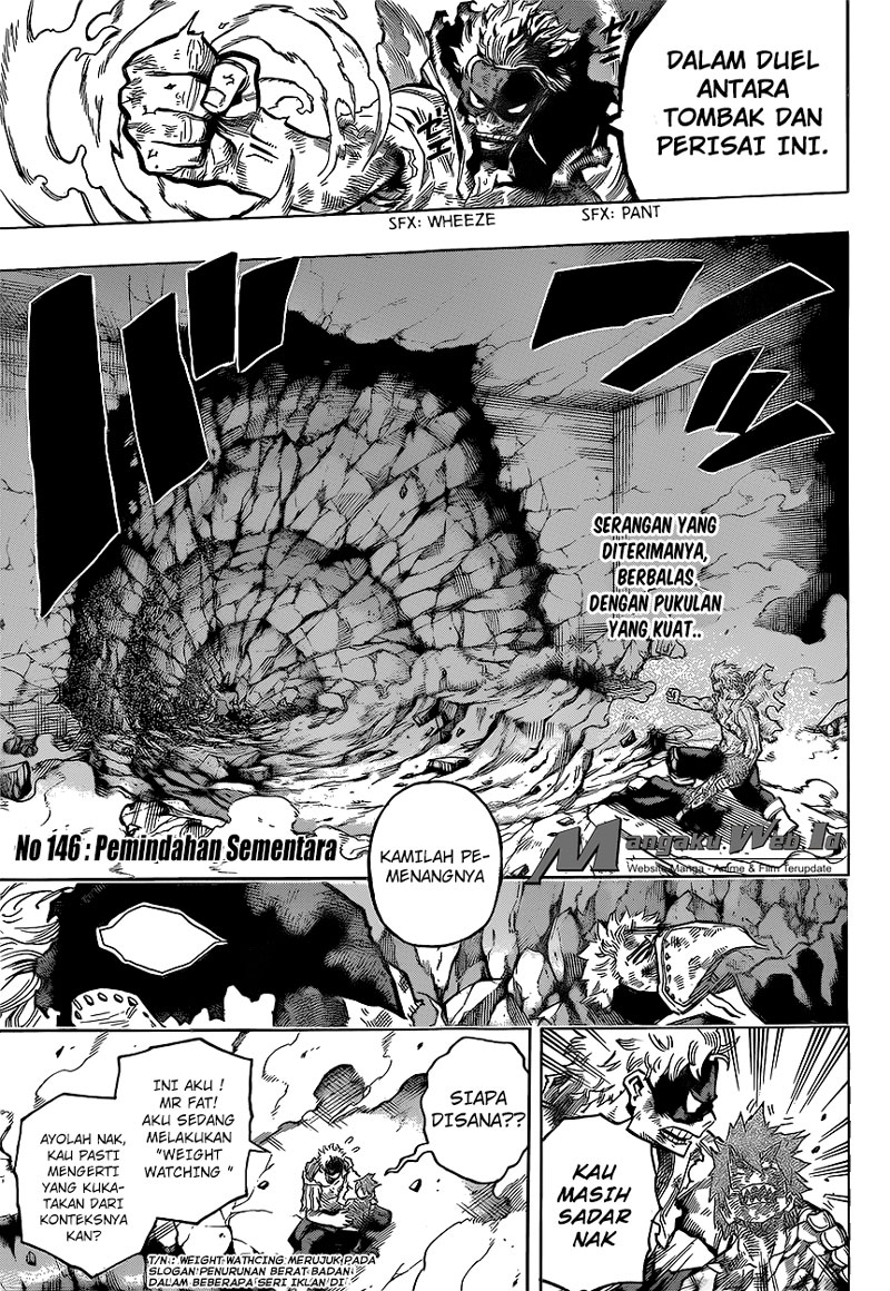 Boku no Hero Academia Chapter 146 Gambar 3