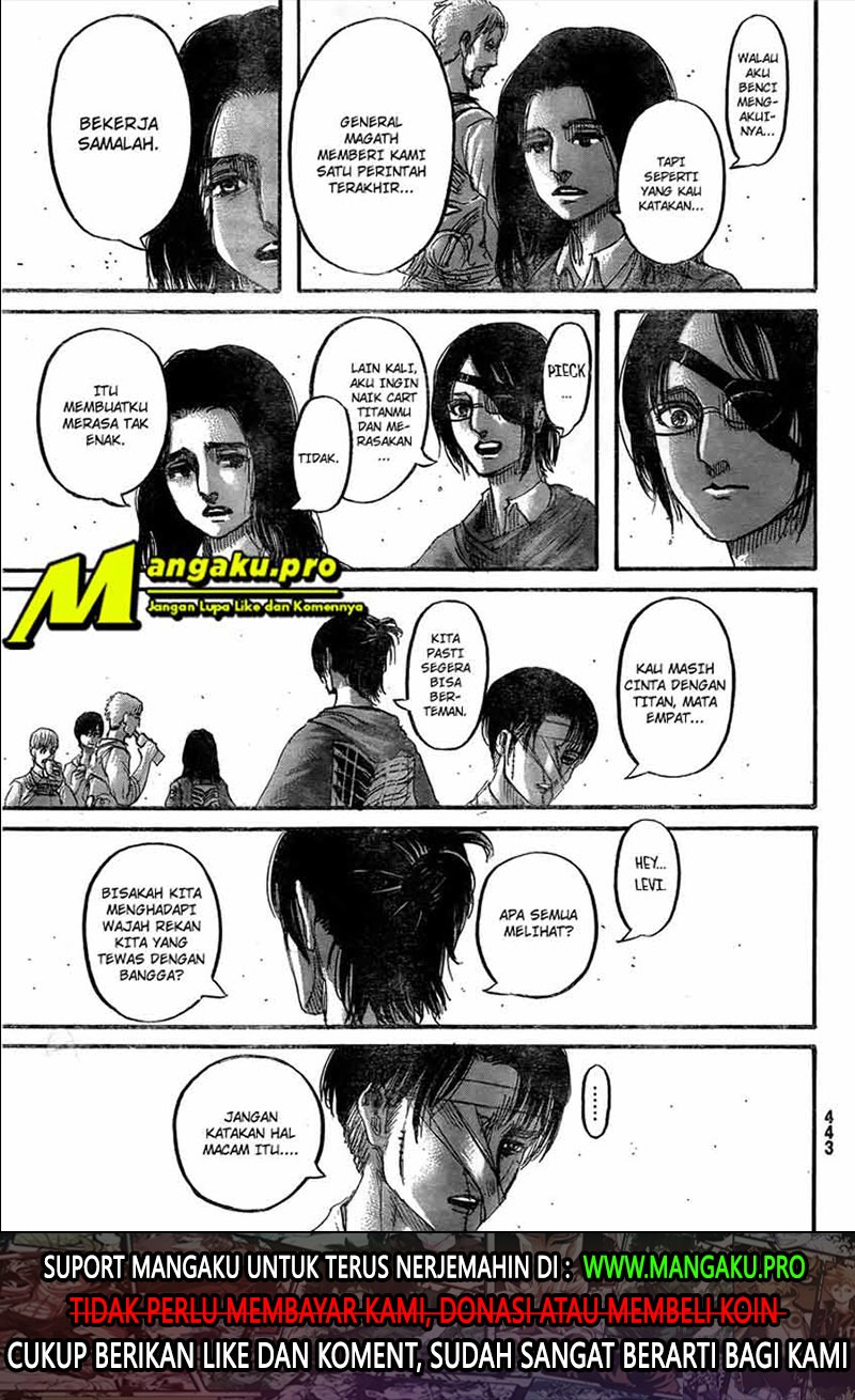 Shingeki no Kyojin Chapter 132.1 Gambar 20
