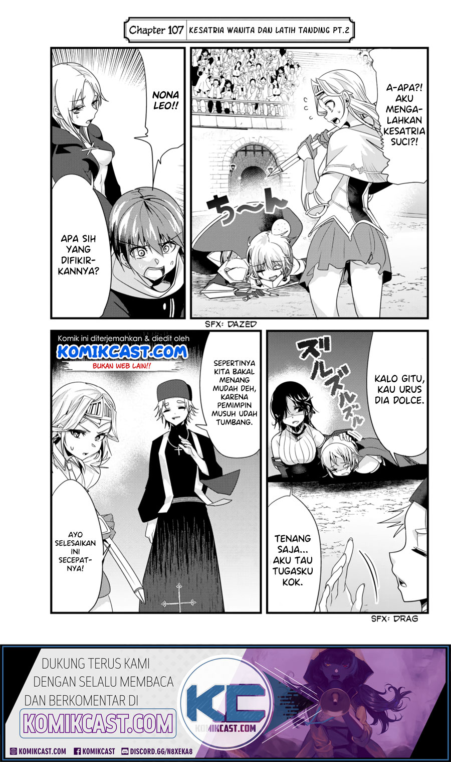 Baca Manga Ima Made Ichido mo Onna Atsukaisareta koto ga nai Onna Kishi wo Onna Atsukai suru Chapter 107 Gambar 2
