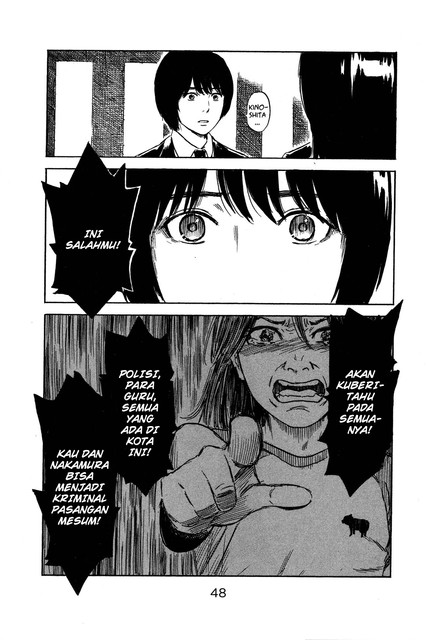 Aku no Hana Chapter 49 Gambar 4