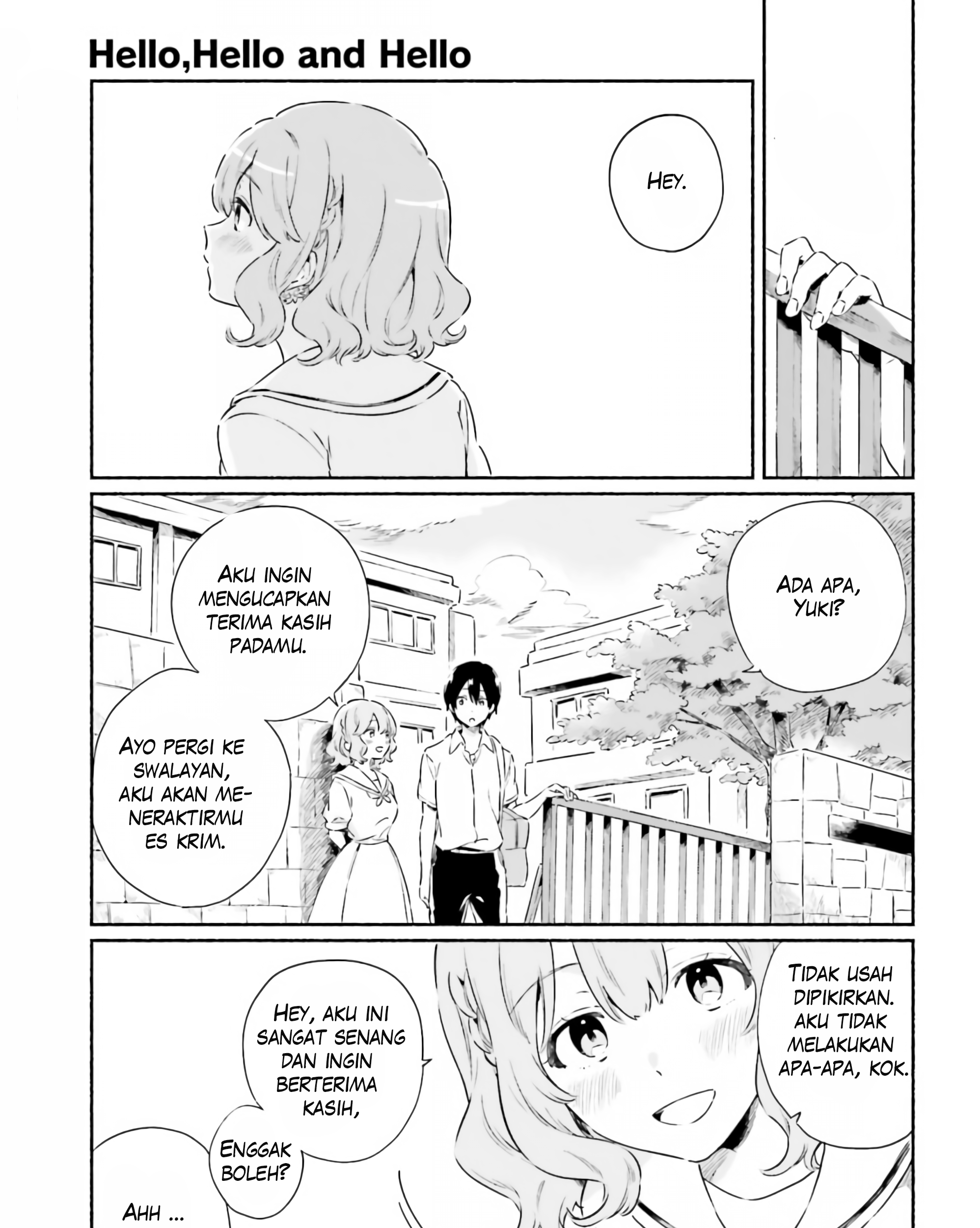 Hello, Hello and Hello Chapter 04 Gambar 9