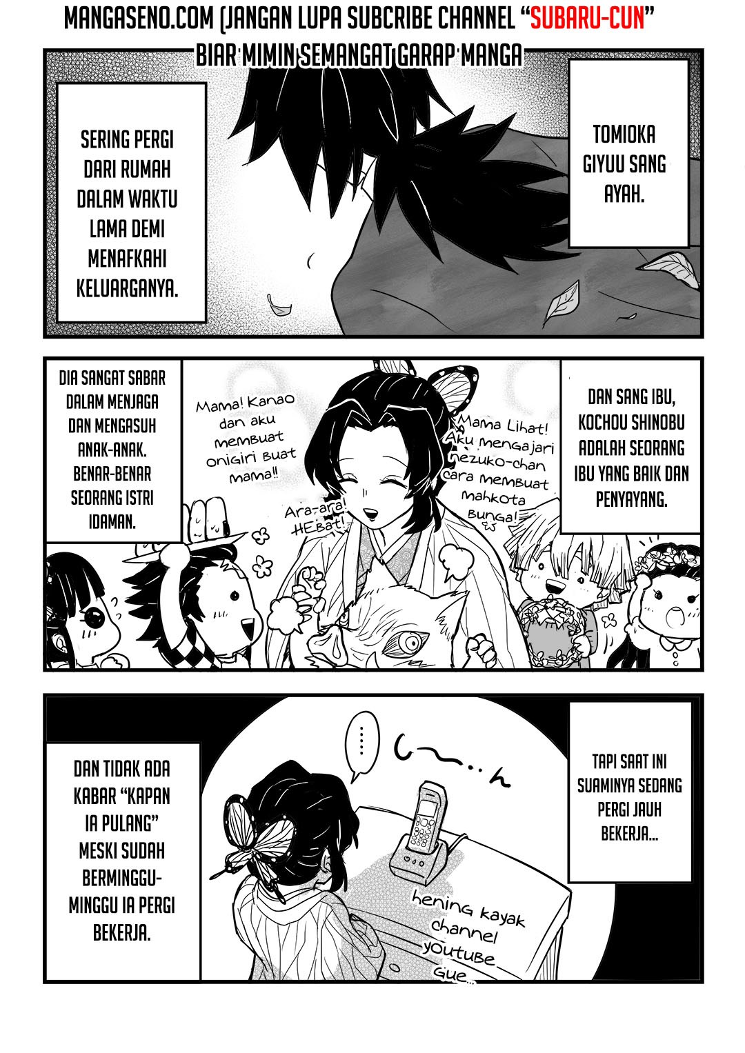 Baca Manga Kimetsu no Yaiba – The Kochou-Tomioka Family (DJ) Chapter 01 Gambar 2