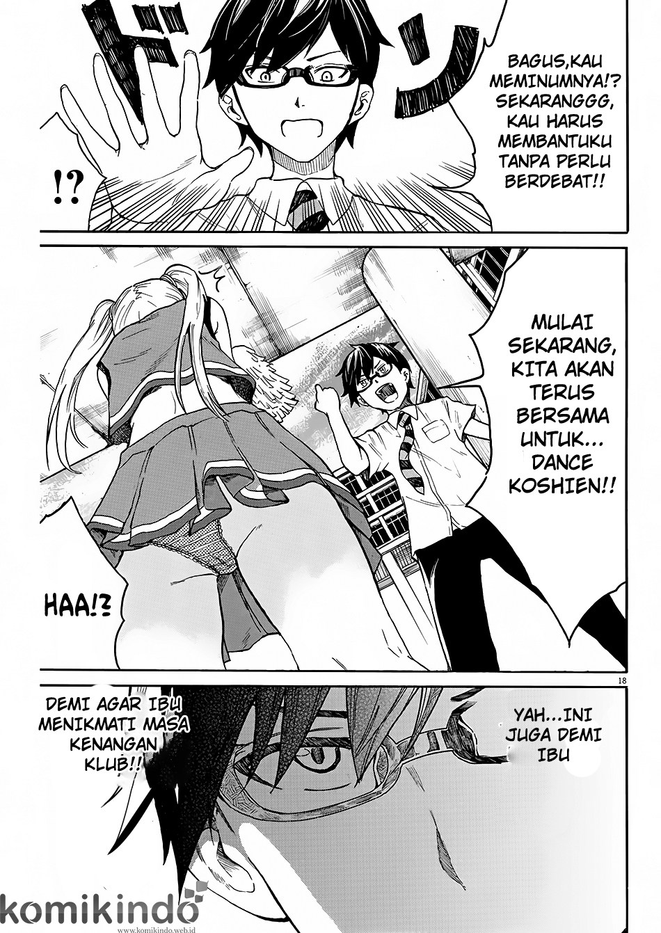 Back to the Kaasan Chapter 06 Gambar 19