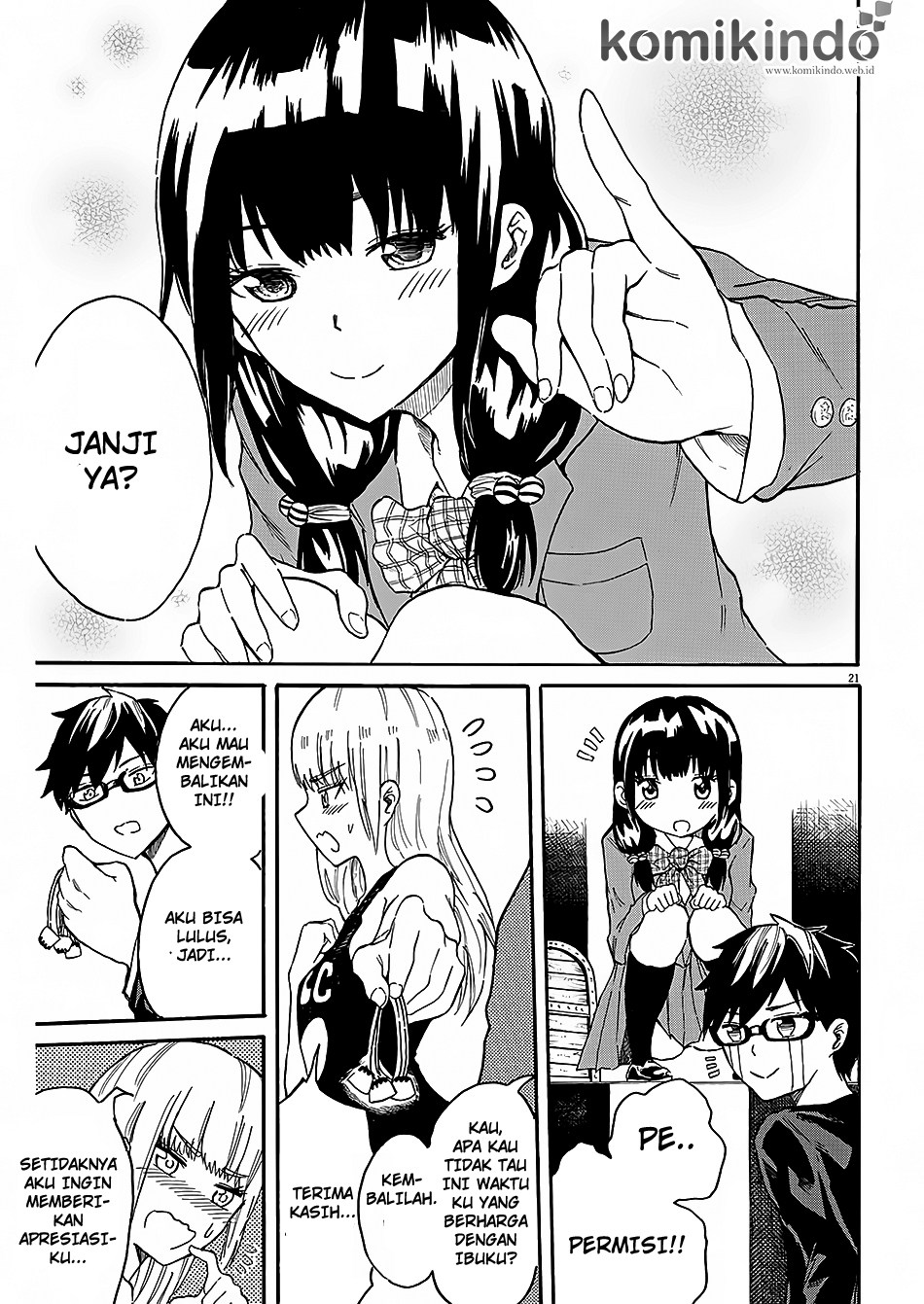 Back to the Kaasan Chapter 03 Gambar 22