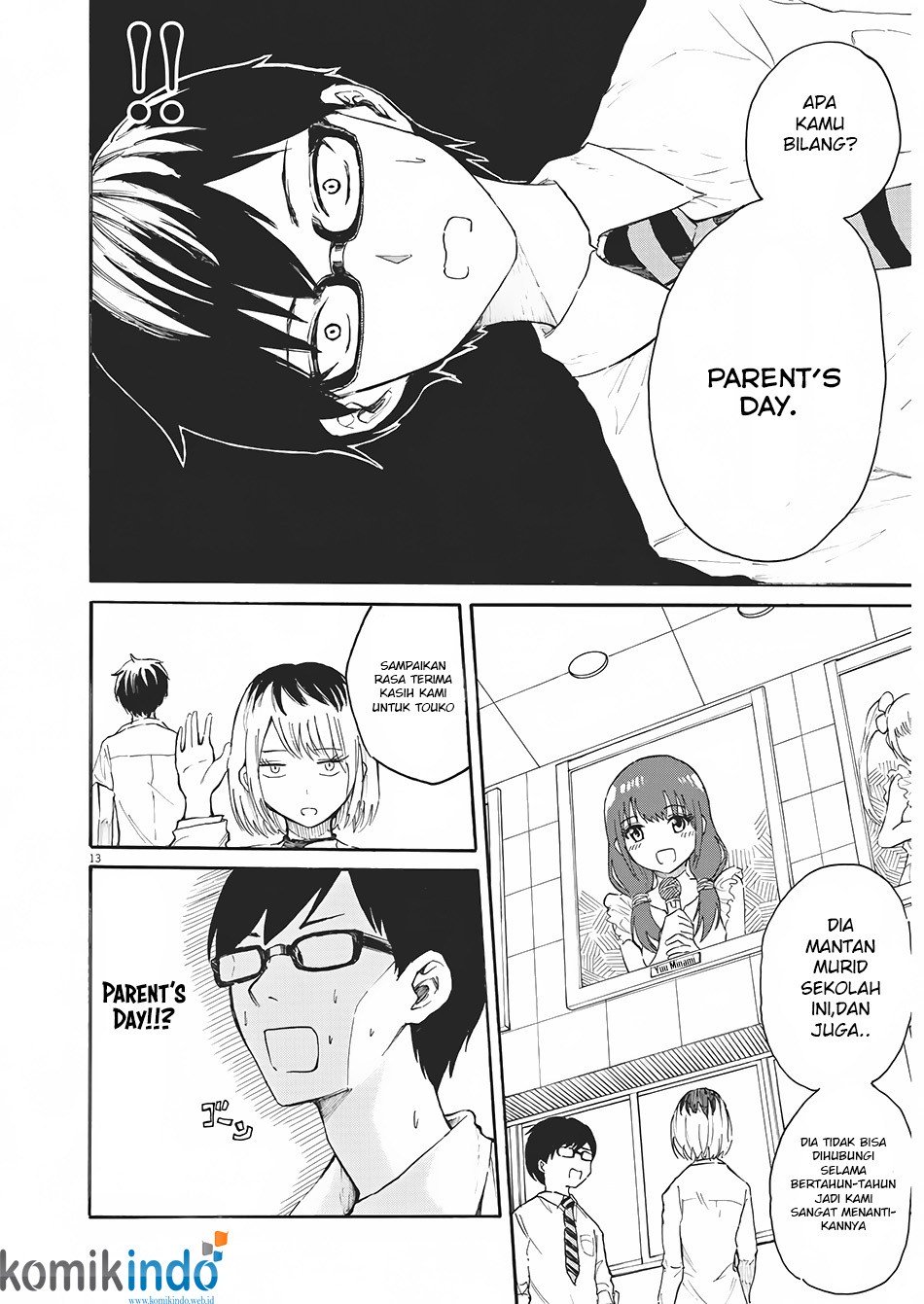 Back to the Kaasan Chapter 01 Gambar 12