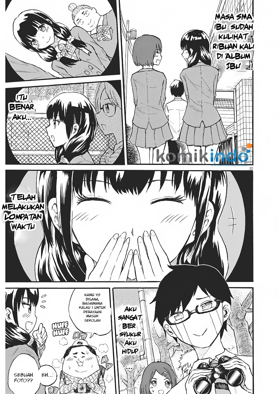 Back to the Kaasan Chapter 01 Gambar 21