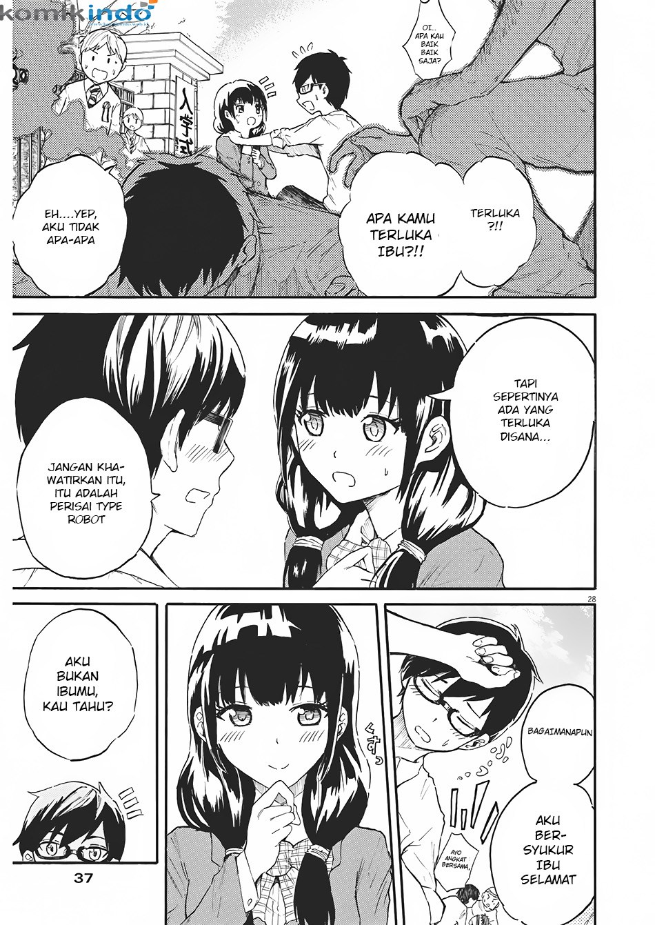 Back to the Kaasan Chapter 01 Gambar 27