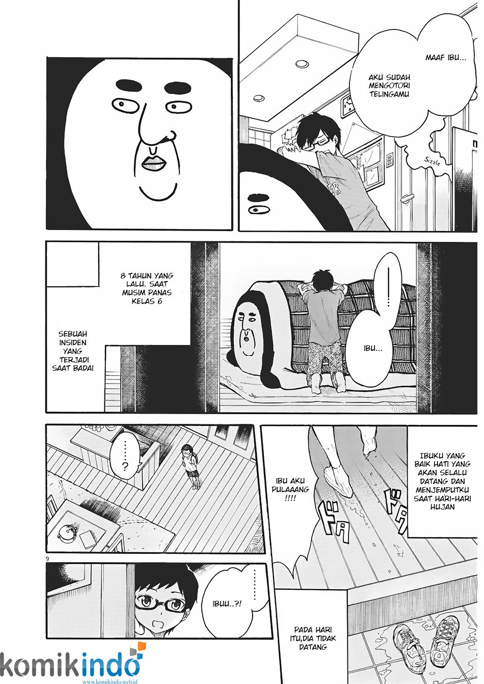Back to the Kaasan Chapter 01 Gambar 8
