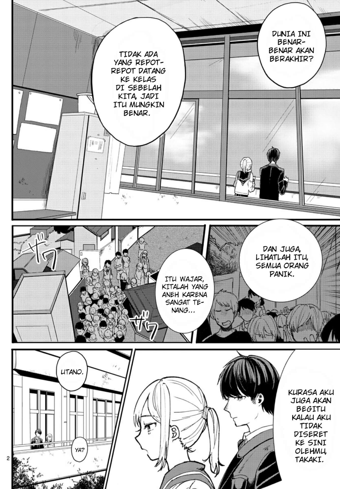 Baca Manga Shuumatsu wa Aoi Haru Chapter 00 Gambar 2