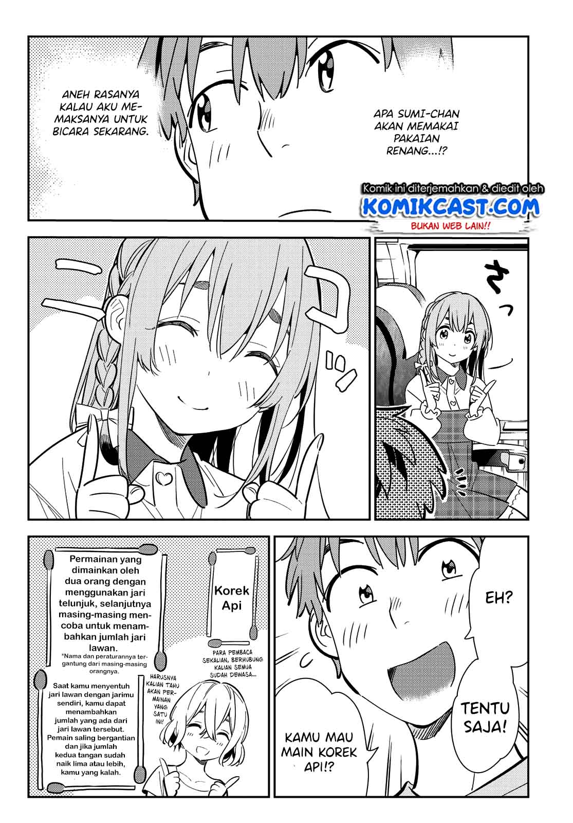 Kanojo Okarishimasu Chapter 155 Gambar 7