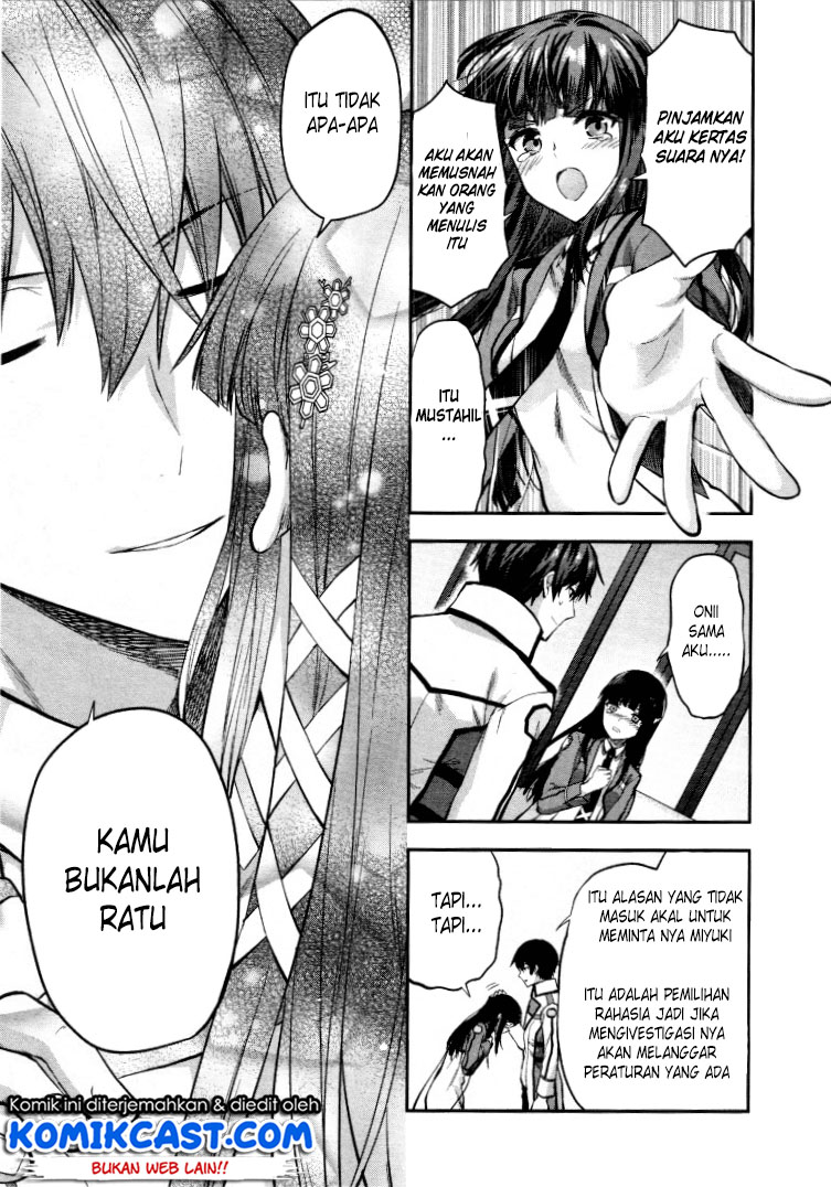 Mahouka Koukou no Rettousei – Kaichou Senkyo-hen Chapter 06 Gambar 26