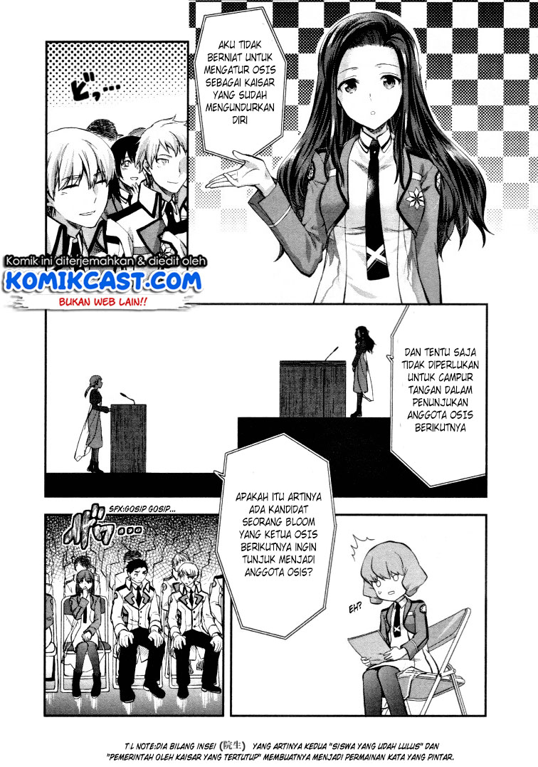 Mahouka Koukou no Rettousei – Kaichou Senkyo-hen Chapter 06 Gambar 8