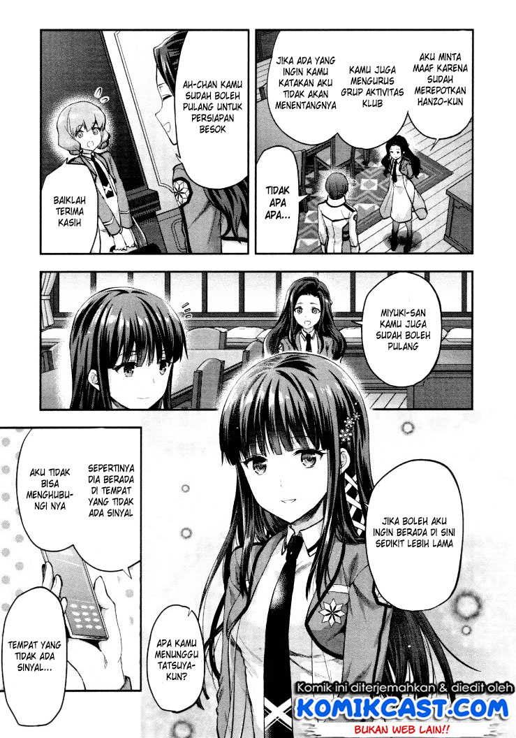Mahouka Koukou no Rettousei – Kaichou Senkyo-hen Chapter 05 Gambar 4