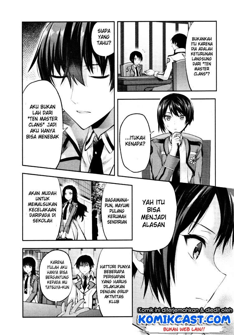 Mahouka Koukou no Rettousei – Kaichou Senkyo-hen Chapter 04 Gambar 14