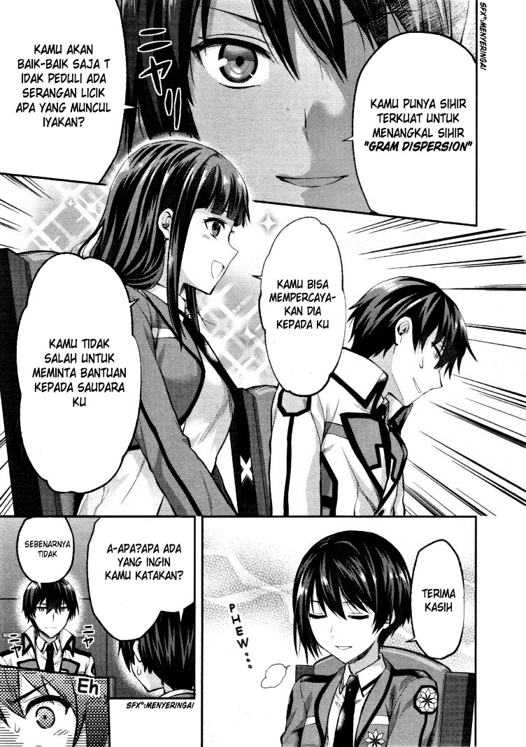 Mahouka Koukou no Rettousei – Kaichou Senkyo-hen Chapter 04 Gambar 15