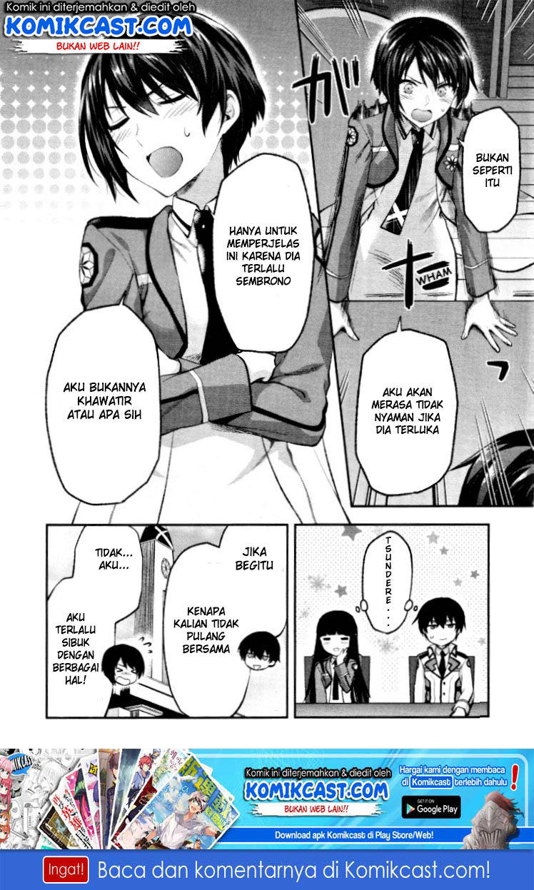 Mahouka Koukou no Rettousei – Kaichou Senkyo-hen Chapter 04 Gambar 16