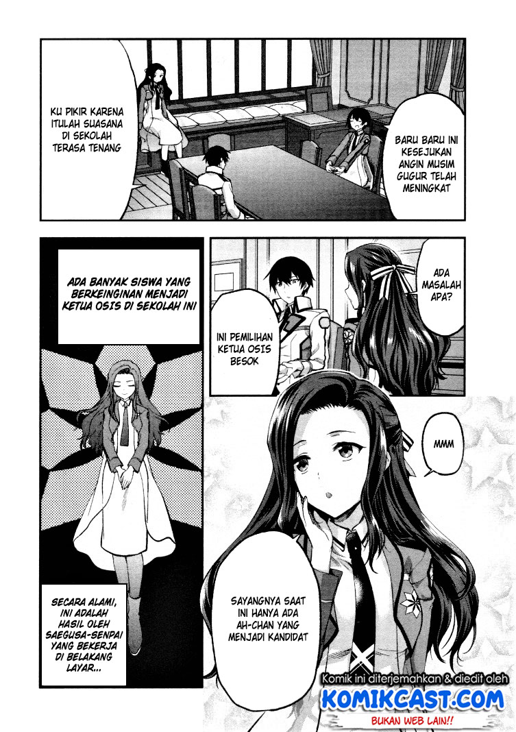 Mahouka Koukou no Rettousei – Kaichou Senkyo-hen Chapter 04 Gambar 4