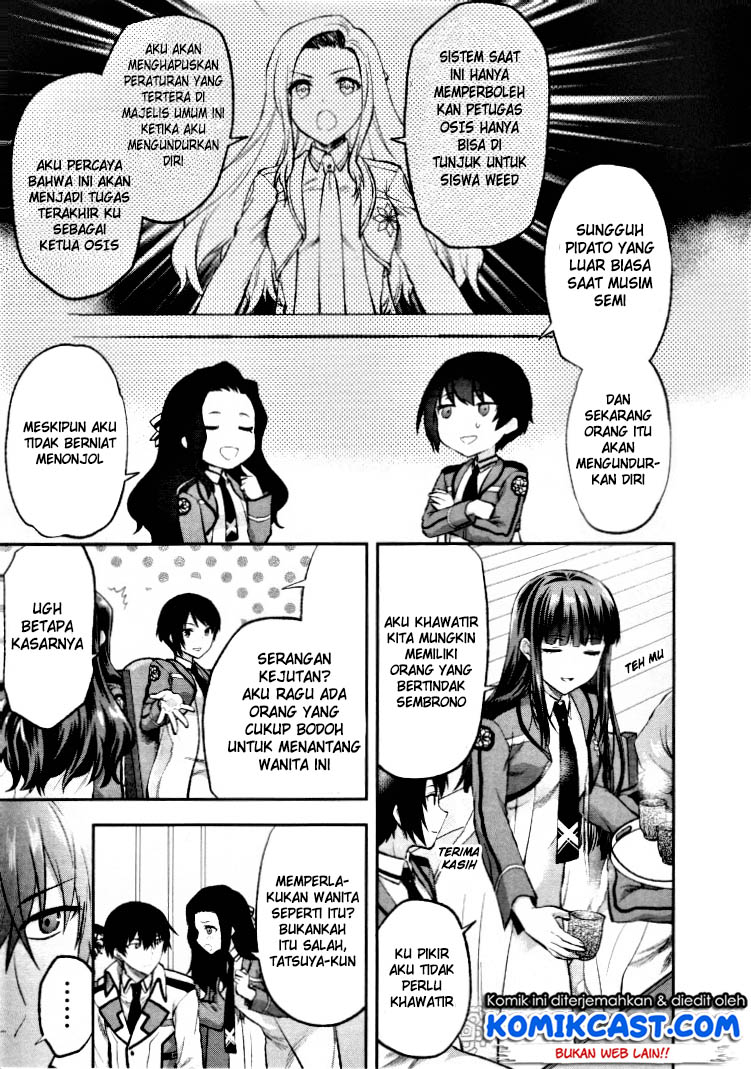 Mahouka Koukou no Rettousei – Kaichou Senkyo-hen Chapter 04 Gambar 6
