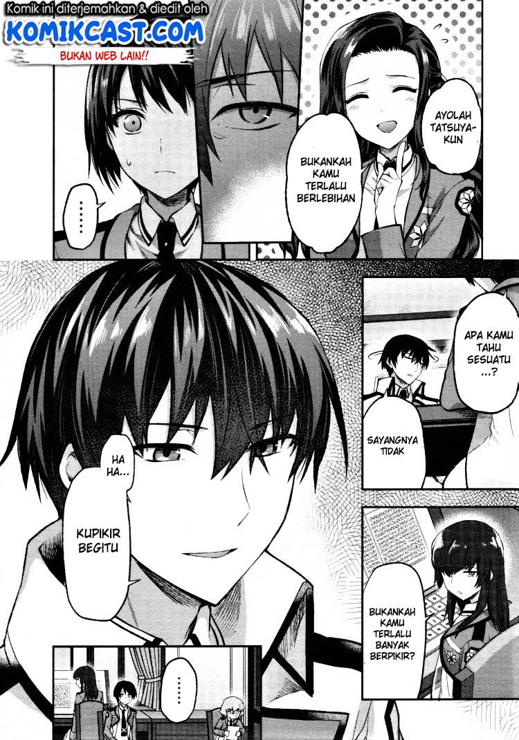 Mahouka Koukou no Rettousei – Kaichou Senkyo-hen Chapter 04 Gambar 9