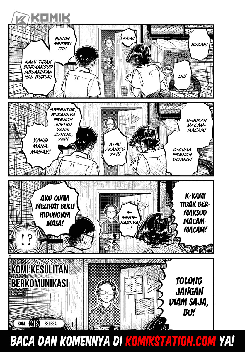 Komi-san wa Komyushou Desu Chapter 218 Gambar 10