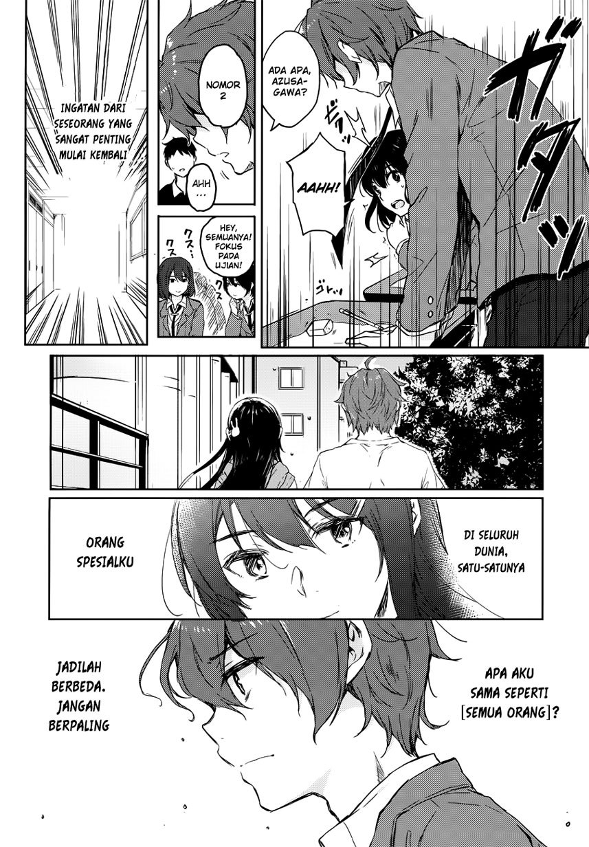 Seishun Buta Yarou wa Bunny Girl-senpai no Yume wo Minai Chapter 21 Gambar 12