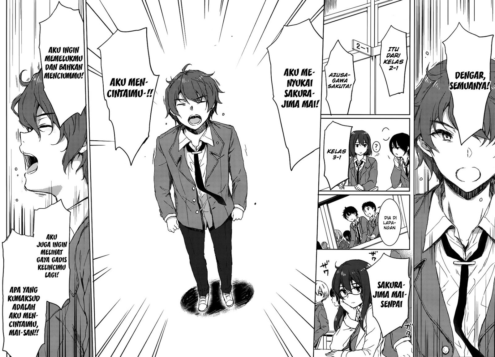 Seishun Buta Yarou wa Bunny Girl-senpai no Yume wo Minai Chapter 21 Gambar 14