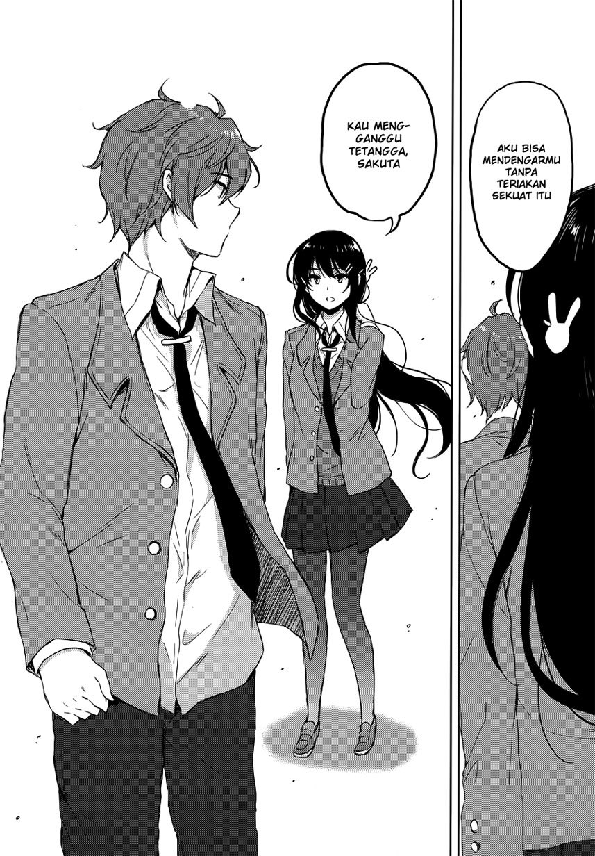 Seishun Buta Yarou wa Bunny Girl-senpai no Yume wo Minai Chapter 21 Gambar 15
