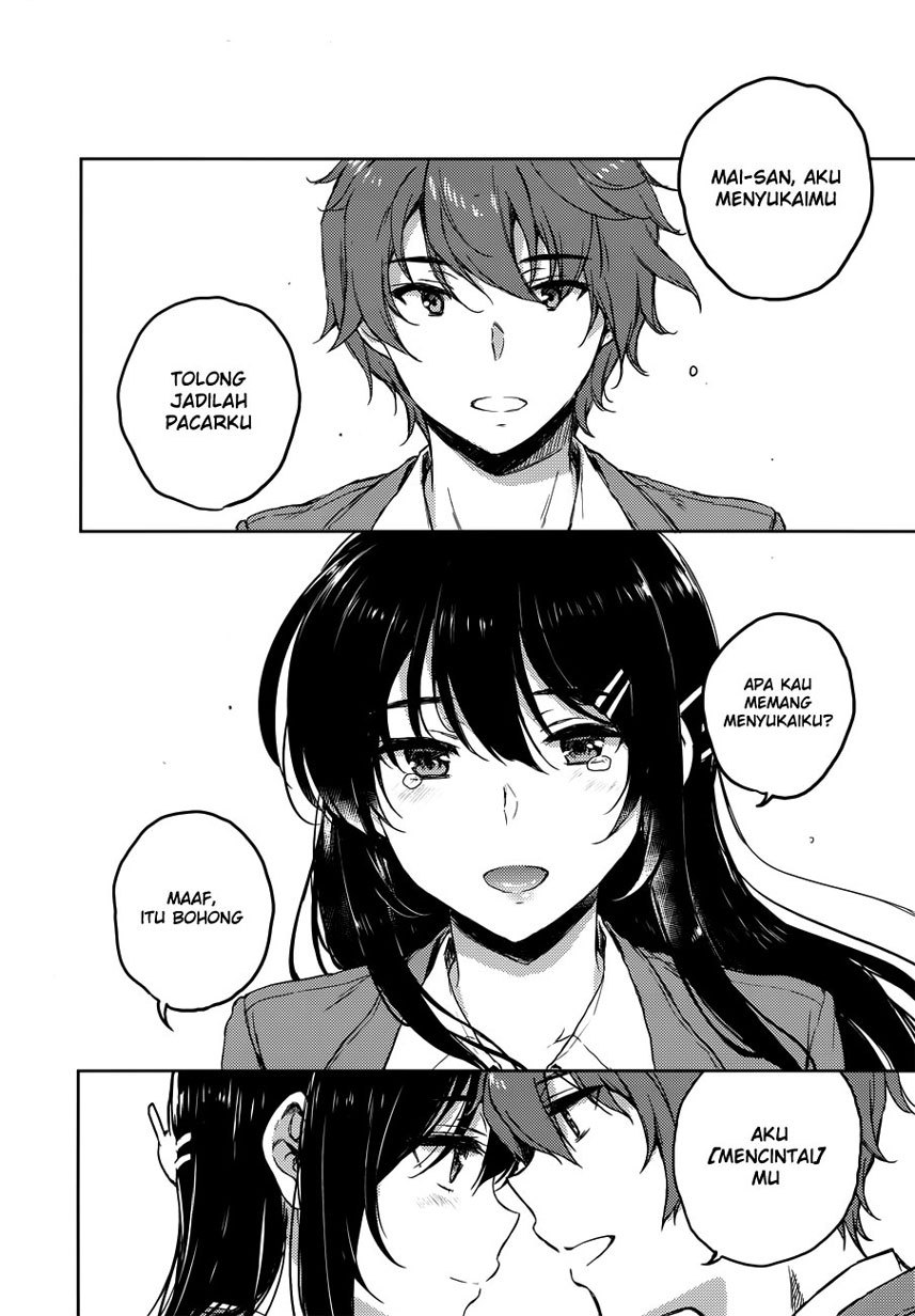 Seishun Buta Yarou wa Bunny Girl-senpai no Yume wo Minai Chapter 21 Gambar 18