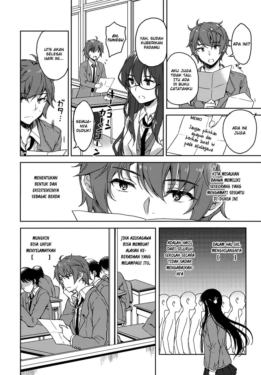 Seishun Buta Yarou wa Bunny Girl-senpai no Yume wo Minai Chapter 21 Gambar 8