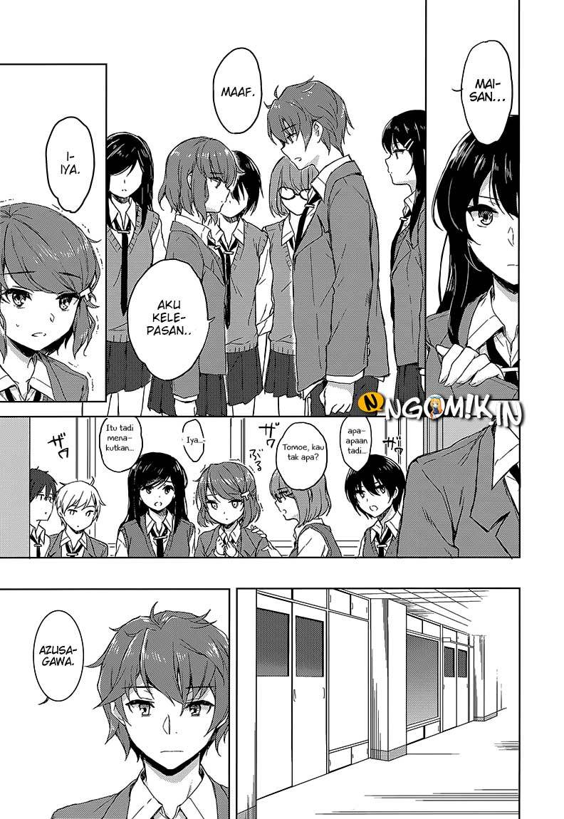 Seishun Buta Yarou wa Bunny Girl-senpai no Yume wo Minai Chapter 19 Gambar 12