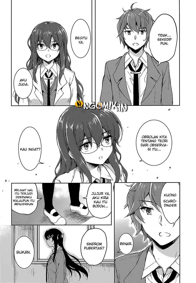 Seishun Buta Yarou wa Bunny Girl-senpai no Yume wo Minai Chapter 19 Gambar 14