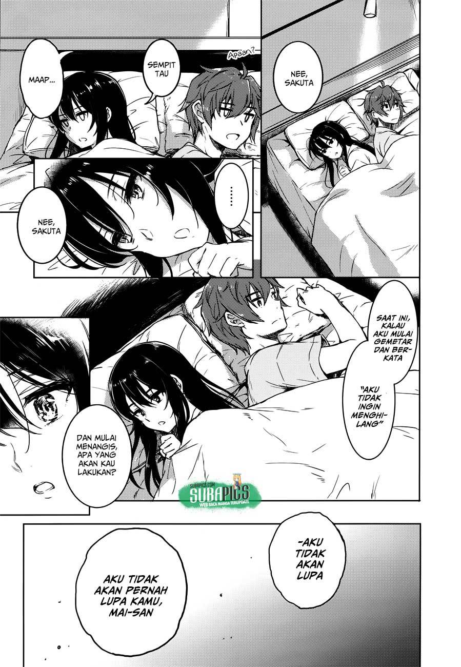 Seishun Buta Yarou wa Bunny Girl-senpai no Yume wo Minai Chapter 18 Gambar 10