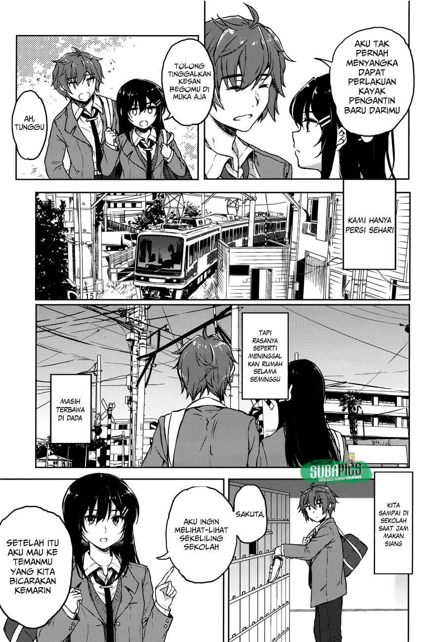 Seishun Buta Yarou wa Bunny Girl-senpai no Yume wo Minai Chapter 18 Gambar 18