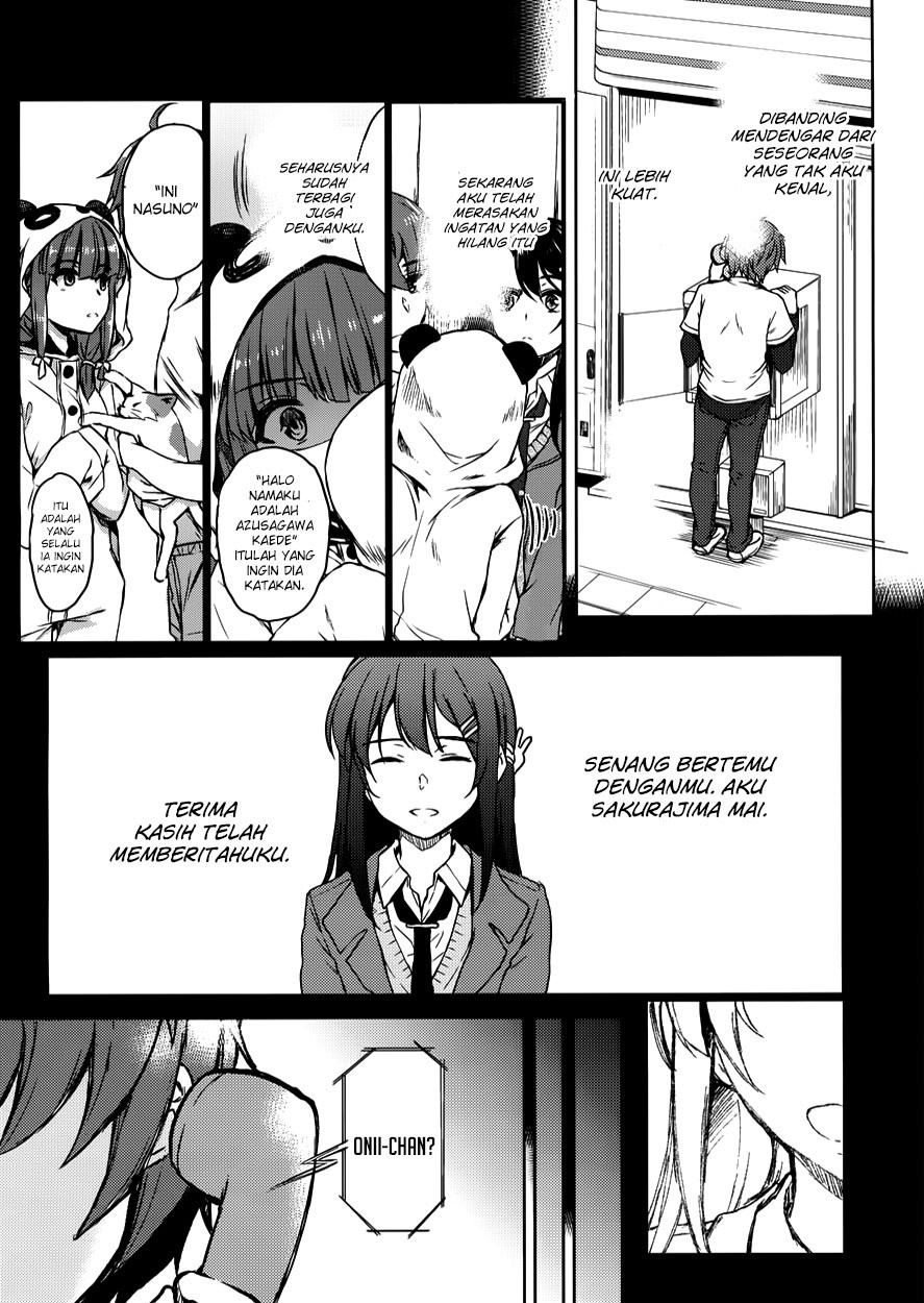 Seishun Buta Yarou wa Bunny Girl-senpai no Yume wo Minai Chapter 15 Gambar 10