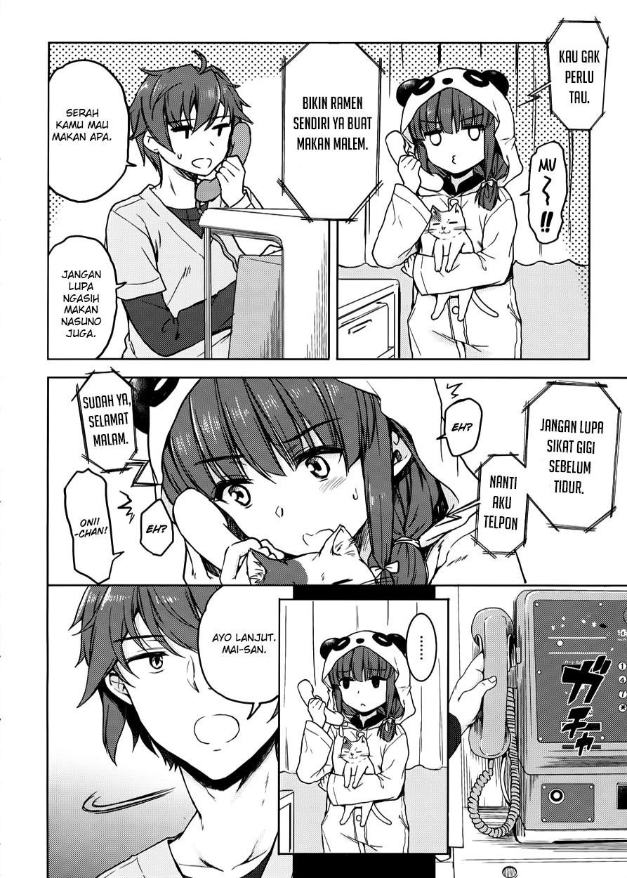 Seishun Buta Yarou wa Bunny Girl-senpai no Yume wo Minai Chapter 15 Gambar 11