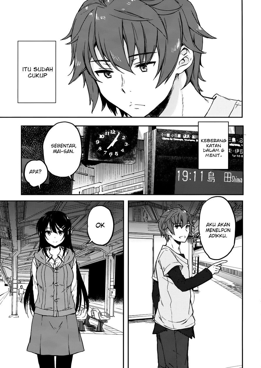 Seishun Buta Yarou wa Bunny Girl-senpai no Yume wo Minai Chapter 15 Gambar 6