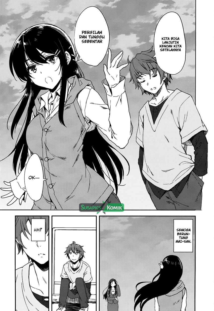 Seishun Buta Yarou wa Bunny Girl-senpai no Yume wo Minai Chapter 13 Gambar 12