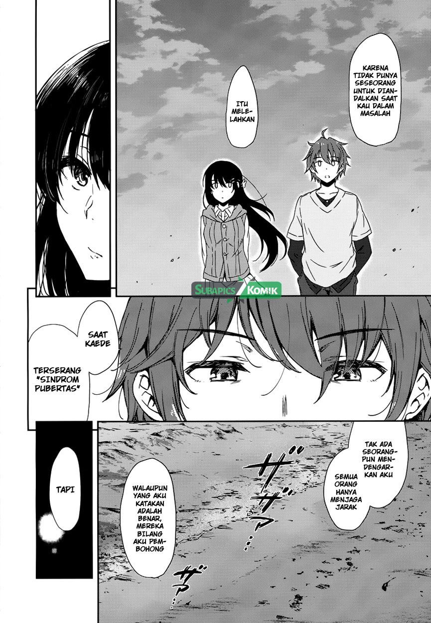 Seishun Buta Yarou wa Bunny Girl-senpai no Yume wo Minai Chapter 13 Gambar 5