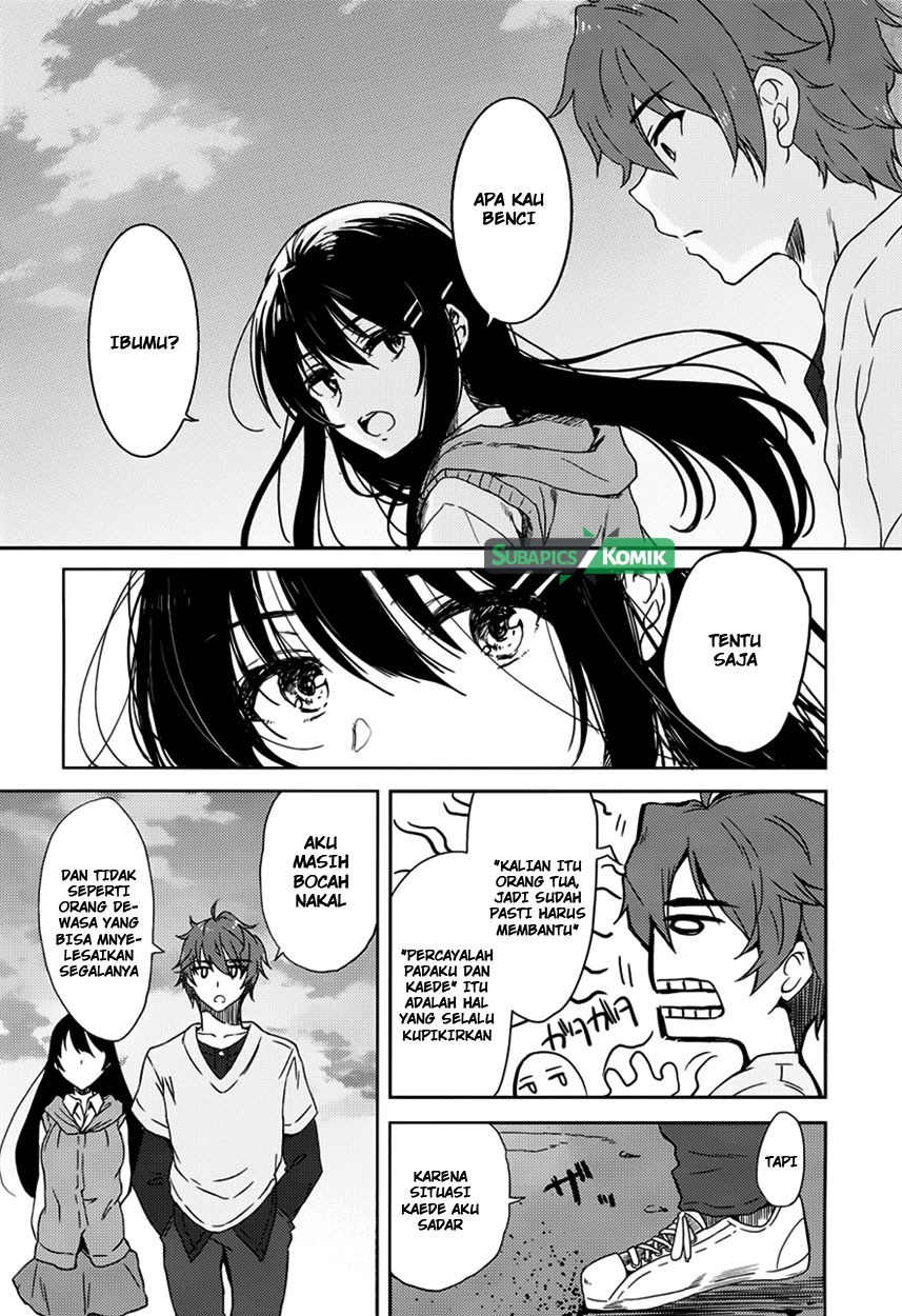 Seishun Buta Yarou wa Bunny Girl-senpai no Yume wo Minai Chapter 13 Gambar 8