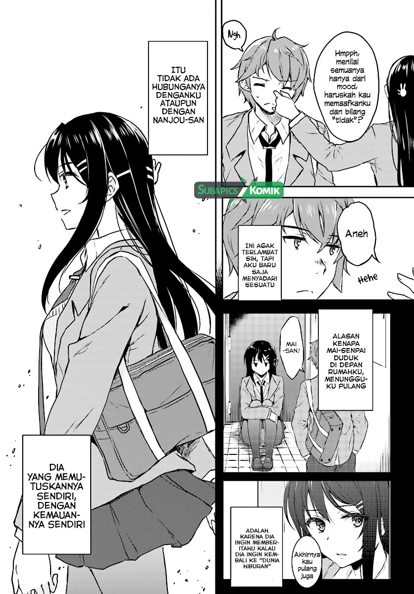 Seishun Buta Yarou wa Bunny Girl-senpai no Yume wo Minai Chapter 10 Gambar 6