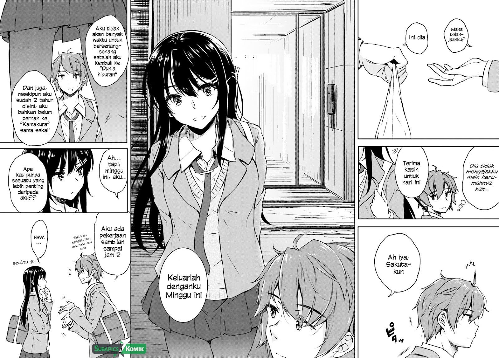 Seishun Buta Yarou wa Bunny Girl-senpai no Yume wo Minai Chapter 10 Gambar 9