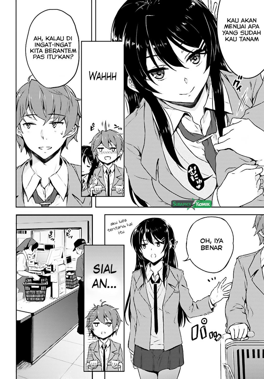 Seishun Buta Yarou wa Bunny Girl-senpai no Yume wo Minai Chapter 08 Gambar 13